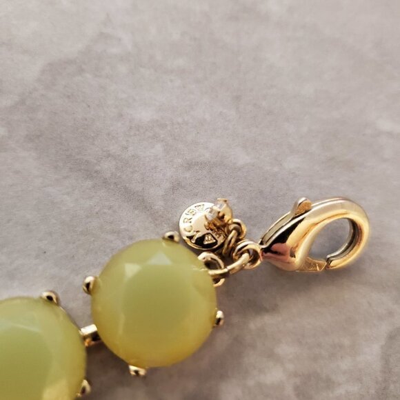 ✨ J.Crew Green Rhinestones Crystals Dot Statement Bracelet ✨ - Picture 5 of 10